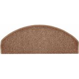 Prostirke za stepenice 15 kom 65x24x4 cm Smeđe poluokrugle velike | shoptok.hr