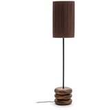Kave Home Namizna svetilka iz masivne akacije v temni naravni barvi (višina 147 cm) Kor – | Shoptok.si