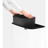 Brabantia Bijela željezna kanta za smeće za odvojeni otpad/na dodir 34 l Bo Touch Bin – | shoptok.hr