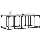  Stolić za kavu siva boja hrasta 100x50x35,5cm konstruirano drvo | shoptok.hr
