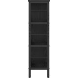 Polica Crni hrast 82 x 32 x 112 cm Konstruirano drvo | shoptok.hr