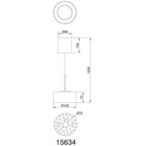 Globo VISEČA LED-SVETILKA FOGSY 4000 K 230 V | Shoptok.si