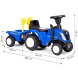 ECO TOYS Guralica traktor New Holland, plavi | shoptok.hr