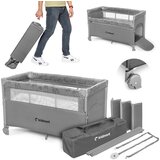 KIDNORT naste prenosivi krevetac light grey mélange KNLOZ000005 | Eponuda.com