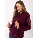 Sublevel Sweatshirt-D10600BI02690A8NO-burgundy | Shoptok.si