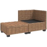  2 kom. Ratan Lounge Set s Jastučićima GENDT Prirodni ratan | shoptok.hr