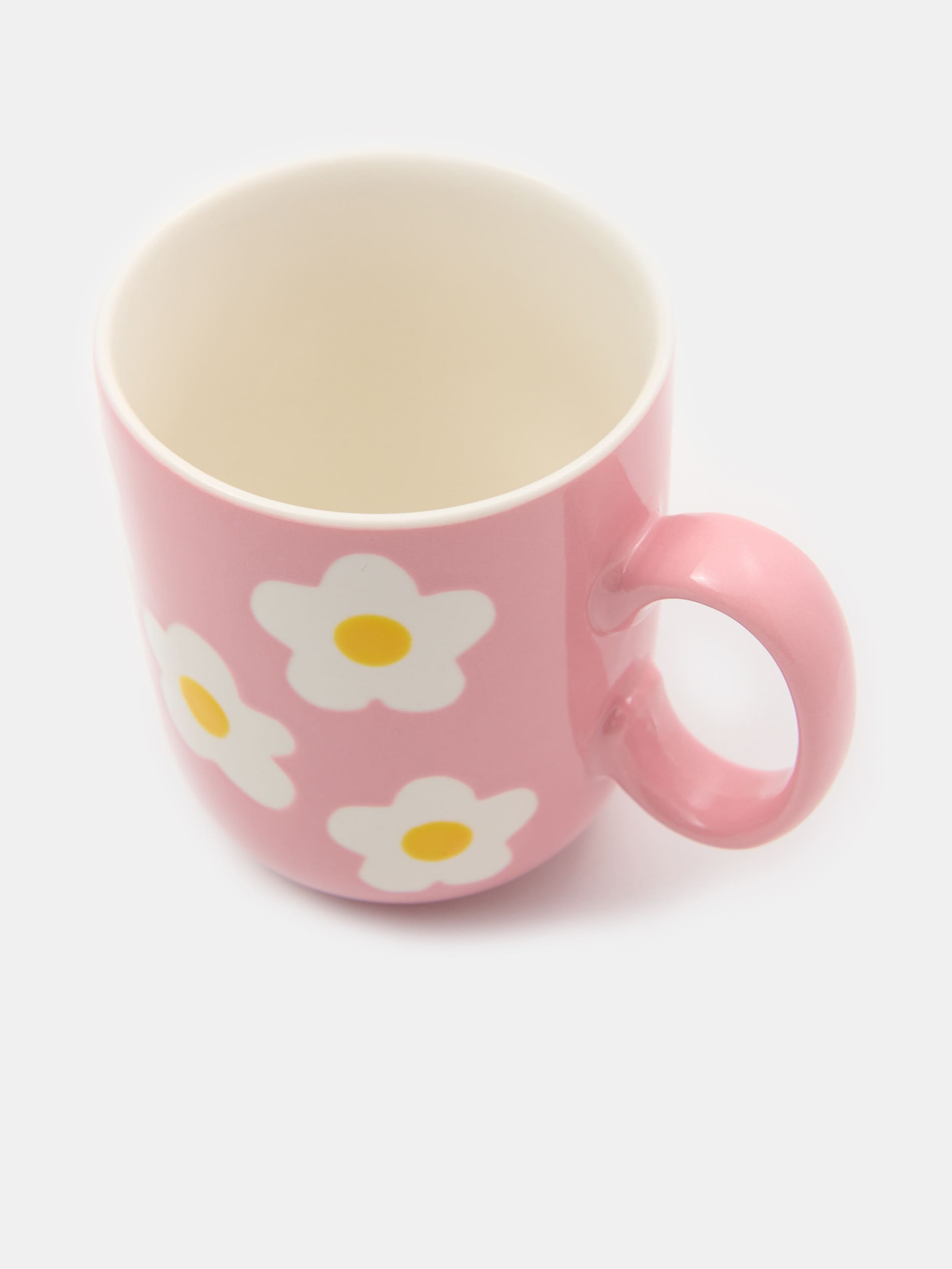 Sinsay Keramička šalica s cvjetnim motivom | shoptok.hr