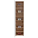 XORA garderobna omara barve hrasta, bela | Shoptok.si