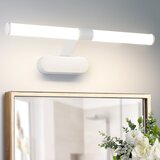 Nettlife bela sodobna LED svetilka za ogledalo 40 cm, 6 W, 4000 K, nevtralno bela, vodoodporna IP44, (5000491231) Cene