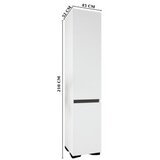 Hanah home ormar floransa 45 white anthracite | ePonuda.com