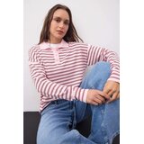 TRENDYOLMILLA ženski duks Twoaw26Kz00195, Roze-Roze | Eponuda.com