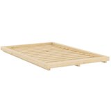 Karup postelja iz masivnega bora brez vzglavja z letvenim dnom 120x200 cm v naravni barvi dock – | Shoptok.si