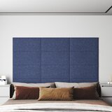 vidaXL Zidne ploče od tkanine 12 kom plave 60 x 30 cm 2 16 m² | shoptok.hr