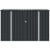  Kutija za spremanje u vrtu Crna 214 x 82 x 132 cm Čelik | shoptok.hr