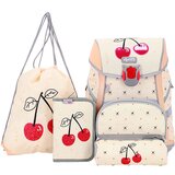 ABC123 Prvošolski set Češnji (4-delni) z LED zaponko + DARILO | Shoptok.si
