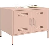  Stolić za kavu ružičasti 68 x 50 x 50,5 cm čelik | shoptok.hr
