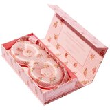 Slip Narančasta/ružičasta svilena maska za spavanje Contour Petal – | shoptok.hr