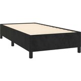 vidaXL Box spring krevet s madracem crni 80 x 200 cm baršunasti | shoptok.hr