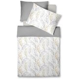 Fleuresse posteljnina 200/200 cm mako saten krem barve, bela, bež, pastelno modra | Shoptok.si