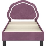  Okvir kreveta za malu djecu s naslonom Ljubičasta 70 x 140 cm | shoptok.hr