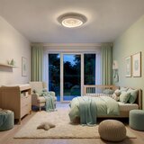 Brilagi LED prigušiva stropni ventilator LED/80W/230V prečnika 50 cm bela + daljinski upravljač | Eponuda.com
