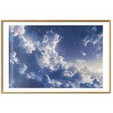  Plakat Starry Clouds and Soft Light Over a Corner of the Sky 30x21 Zlatni okvir s margom | shoptok.hr