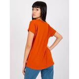 BASIC Feel Good T-shirt-RV-TS-4832.38P-dark orange | Shoptok.si