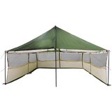  Obiteljski šator Zelena 600 x 400 x 268 cm Poliester i čelik | Eponuda.com