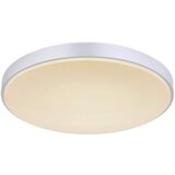Globo Okrugla stropna LED svjetiljka Sonny (Ø x V: 41 x 6 cm, 18 W, Bijela, Srebrna) Cijene