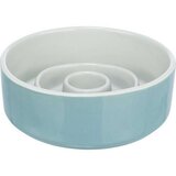Trixie Trixie Posoda za počasno hranjenje keramična 0,45 l/fi-14 cm modra | Shoptok.si
