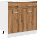 vidaXL Donji dio ladice Artisan hrast 80x46x81,5 cm izrađeno drvo | shoptok.hr