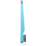 Diva & Nice Cosmetics Accessories pinceta poševna s krtačko Turquoise 1 kos Cene