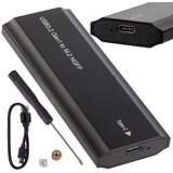 Hard disk adapter m.2 sata ngff usb 3.1 usb type-c crni Cijene