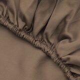 Mijolnir Smeđa pamučna plahta s gumom 140x200 cm – | shoptok.hr