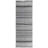 vidaXL Zunanja preproga črna 80x250 cm PP, (21027400) | Shoptok.si
