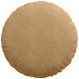  Jastučići za sjedenje 2 pcs Smeđa Ø60 x 21 cm Baršun | Eponuda.com