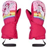 Ziener ski rokavice 1 prst LEMMI MINIS glove D roza 104 cene