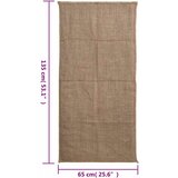  Jutene vreće 10 kom 65 x 135 cm 100 % juta 220 g/m² | shoptok.hr