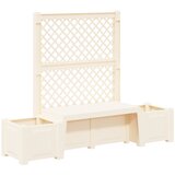  Vrtna klupa Kopenhagen Bijela 173 x 49 x 135,5 cm PP | Eponuda.ba