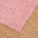  Faux Rabbit Fur Rug Olite Ružičasta 160 x 230 cm Poliester | shoptok.hr