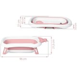  Dječja kadica s termometrom RK-282, bijela i roza | shoptok.hr