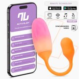 INTOYOU App Series NexEgg Vibrating Egg Double Silicone Layer App Orange-Pink Cijene