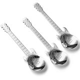  Set kašičica u obliku gitare, srebrne | Eponuda.com