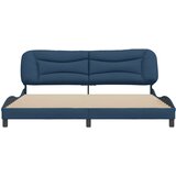  Okvir za krevet bez madraca Hvar plavi 200x200 cm od tkanine | Eponuda.com
