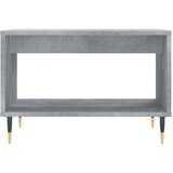 vidaXL Klubska mizica betonsko siva 60x50x40 cm inženirski les | Shoptok.si