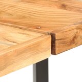  Barski stol 180 x 70 x 107 cm masivno bagremovo drvo | shoptok.hr
