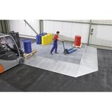 LaCont Pocinkana ploska kadica iz jekla, širina 500 mm, dolžina 500 mm, prostornina 20 l | Shoptok.si