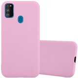 Cadorabo Case, združljiv s Samsungom v Candy Pink - Zaščitni pokrov iz fleksibilnega silikona TPU, (20572428) Cene