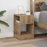  Stranska miza Umetni hrast 30,5 x 30 x 45 cm Konstruiran les, (5000201737) | Shoptok.si