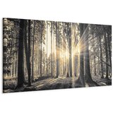  Slika - Forest Sun 120x40 Na talijanskom platnu | shoptok.hr